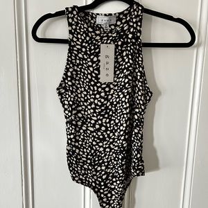 Gaze Printed Bodysuit